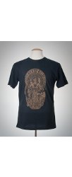 T-Shirt  �HOMO HOMINUS LUPUS� - black/gold