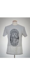 T-Shirt  �HOMO HOMINUS LUPUS� - grey/silver