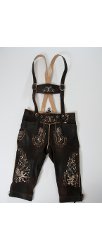 Leder B�xe �Sonntagshose 2010� - Kniebund - Moor gespeckt