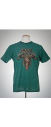 T-Shirt  �TO MEGA THERION� - green/gold