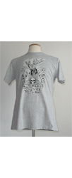 T-Shirt "Besessen" grey