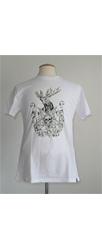 T-Shirt "Besessen" white
