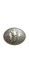 G�rtelschnalle "Skulls"