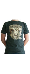 T-Shirt �GWALTSACK� - anthra/brown