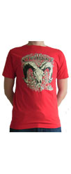 T-Shirt �GWALTSACK� - red/black