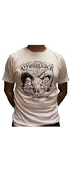 T-Shirt �GWALTSACK� - white/black