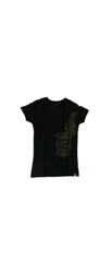 Girlshirt "HAZ" - black