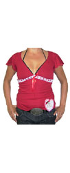 Girlshirt "Marie" - red