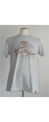 T-Shirt �Himmel, Arsch und Zwirn Logo� - grey/bronze